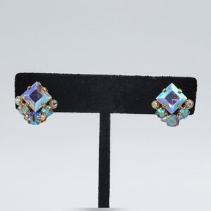 Vintage Crystal Earrings #2253